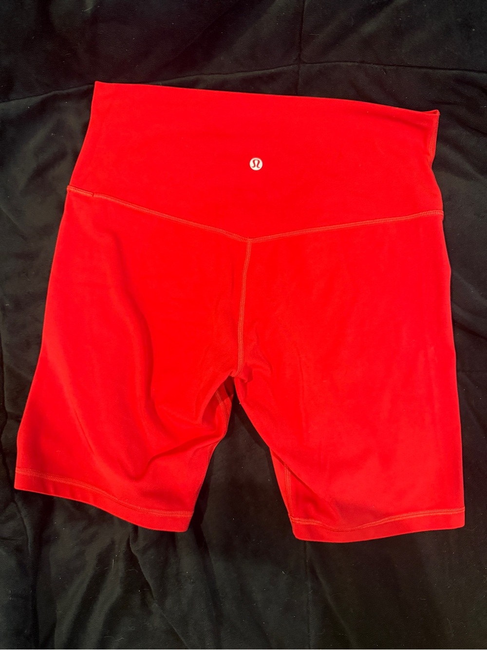 lululemon athletica Women’s High-Rise Red Bike Shorts